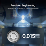 Comotomo Silicone Replacement Nipples for Baby Bottle Gen 2 (2026 Release) - Soft, Silicone Nipples with Dual Anti-Colic Vents Designed for Natural Latch (Pack of 2), Variable Flow (Y-Cut)