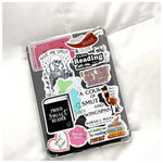 Eoaod 100 PCS Book Stickers for Kindle, Smutty Bookish Sticker Pack for Adult Readers, Cute Vinyl Decals for Laptop, Water Bottles, Journal, Ebook Book Lovers, Waterproof & Durable, Booktok, Romance