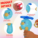 Qiuyanbo Outdoor Flying Disc Launcher Toys Set Pull-String Launchers Flying Toys for Summer Fun