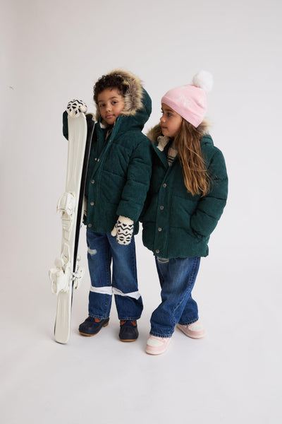 The Children's Place,Baby Boys,and Toddler Water and Wind Resistant Hooded Zip Front Courdory Puffer Jacket,Balt Green,9 Months,12 Months