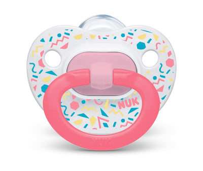 NUK Glow-in-the-Dark Orthodontic Pacifiers, 6-18 months, 3 Pack