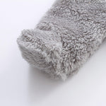 Newborn Baby Jumpsuit Hooded Fleece Rompers Long Sleeve Onesies Outwear Outfits