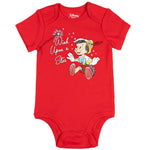 Disney Classics Dumbo Pinocchio Baloo Newborn Baby Boys 5 Pack Bodysuits Multicolor 0-3 Months