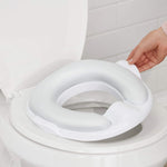Regalo 2-in-1 Potty Training and Transition Potty with Flushing Sound, Removable Seat, Bonus Kit, Oversized Foam Soft Seat, and Wipe Storage, White