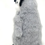 Realistic Baby Penguin Stuffed Animal 10" - Flapping-Wing Penguin Plush Interactive Toy for Kids (Squeeze Belly to Play)