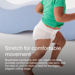 Coterie The Pant, Size 5, Refastenable Training Pants for Sensitive Skin, Hypoallergenic, Super Absorbent Overnight Leak Protection, 3T/4T (27-38 lbs) 112 Count