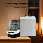 Baby Bottle Washer Cover Sterilizer Cover Dust-Proof Nylon Protective Case for Baby Brezza Bottle Dryers Pro - Sterilizer Dryer - All in One Machine (Silver)