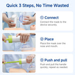 Mumany Choking Rescue Device, FSA HSA Eligible Portable Suction Rescue Device First Aid Kit for Kids and Adults, Portable Airway Suction Device-Home Kit