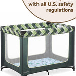 VUCWS 2025 Upgraded Pack and Play Mattress 38" x 26" Soft Firm Premium Foam Pack N Play Mattresses Odorless Breathable Comfort Baby Foam Portable Playpen Mattresses (Tri-fold Dinosaur)