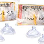 LifeVac Home Kit - Portable Suction Rescue Device, First Aid Kit for Kids and Adults, Portable Airway Suction Device for Children and Adults
