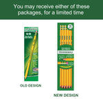 Ticonderoga Wood-Cased Pencils, Pre-Sharpened, 2 HB Soft, Yellow, 12 Count