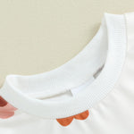 fhutpw Toddler Baby Girls Summer Outfits Daisy Ruffle Short Sleeve T-Shirts Tops Floral Shorts 2Pcs Clothes Set 6M-4T