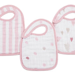 aden + anais snap bibs 3 pack, rock star