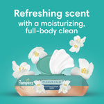 Pampers Wipes, Clean & Calm, Cotton Blossom Scent, 336 Wipes Total (6x Pop-Top Packs)