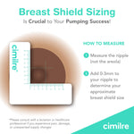 Cimilre S6+ Adjustable Rechargeable Breast Pump, Customizable Pump Sessions with Multiple Cycle Speeds & Hospital Strength Suction Levels, Double Electric Breast Pump