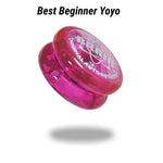 Yomega The Original Brain - Professional Yoyo for Kids and Beginners, Responsive Auto Return Yo Yo Best for String Tricks + Extra 2 Strings & 3 Month Warranty (Pink)