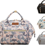 Small Diaper Bag-Mini Diaper Bag Backpack Crossbody Baby Diaper Tote Bag with Insulated Pocket(camouflage)