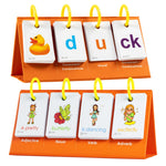 Alened Phonics Flash Cards Sentence Building for Kids, Learn to Read Sight Words Phonics Flashcads, Special Education Homeschool Classroom Supplies
