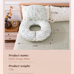 INSEN Wedge Pillow Set for Sleeping and After Surgery, Use for Acid Reflux, Reading and Relaxing, Headboard Pillow for Sitting in Bed