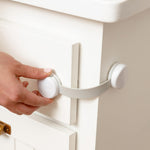 Regalo Safety Multi-Purpose Baby Proofing Latch, Child Proof Cabinet & Fridge Lock with 3M Adhesive Stickers (3 Pack)