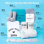 MIYYET New Mom Gifts for Women, Pregnancy Gifts for Expecting Mom, Cute New Baby Gifts for Mom and Dad to Be, New Parents Gifts, Best Gift Idea for Gender Reveal, Baby Shower, First Time Mom Gifts