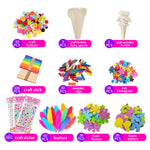 Itopstar 3000 Kids Arts and Crafts Supplies for Kids Crafting Supply in 3 Layered Plastic Art Box All in One Ages 8 9 10 11 & 12 Year Old Girls & Boys Crafting Supply Set