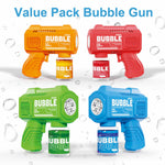 SmartYeen 8-Pack Automatic Bubble Gun,Bubble Machine Blower Outdoor Toys for Toddlers Ages 1-8 Gifts Wedding Party Favors