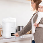 LAREX Baby Bottle Sterilizer and Dryer, 4-in-1 Electric Steam Bottle Sterilizer and Dryer Esterilizador de Biberones, Bottle Sanitizer for Baby Bottles, Pacifiers, Pump Accessories