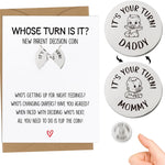 New Mom Gifts Funny New Parent Decision Coin Baby Shower First Time Mom Dad to be Gifts Pregnancy Postpartum