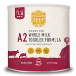 Serenity Kids A2 Whole Milk Toddler Formula can on a white background