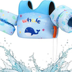 HeySplash Swim Vest for Kids, Toddler Pool Floaties, Children Swimming Vest with Adjustable Strap, Swim Jacket Water Wing Arm Float, Puddle Sea Beach Boat Jumper Boy Girl Baby