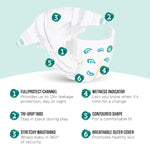 Amazon Brand - Mama Bear Gentle Touch Diapers, Size 6, 108 Count (4 packs of 27)