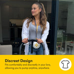 Medela Swing Maxi Hands-Free Double Electric Breast Pump, Easy and Intuitive Design for On-the-Go, Compatible with Medela Family App