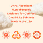 Hello Bello Premium Newborn Diapers, Honeysuckle Designs, 76ct Club Box, Hypoallergenic and Extra Absorbent