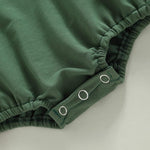 Thorn Tree Newborn Baby Boys Hooded Sweatshirt Long Sleeve Solid Romper Infant Baby Fall Winter Spring Outfits