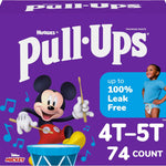 Pull-Ups Boys' Potty Training Pants, Size 3T-4T Training Underwear (32-40 lbs), 112 Count (4 Packs of 28), Packaging May Vary