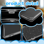 WYKOO 6 Pack Clear Freezer Breast Milk Storage Organizer Flat Breast Milk Freezer Storage Organizer Breastmilk Freezer Tray Breast Milk Freezer Organizer