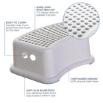Dreambaby Step Stool for Kids - Non-Slip Base and Contoured Design for Toilet Potty Training and Sink Use