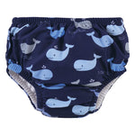 Hudson Baby Unisex Baby Swim Diapers, Whales, 4 Toddler