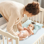 voomf Mini Crib Mattress, 38x24X4 Inch Dual Sided Comfort Memory Foam Portable Crib Mattress, Soft Breathable Baby Mattresses for Mini and Portable Cribs with Machine Washable Cover