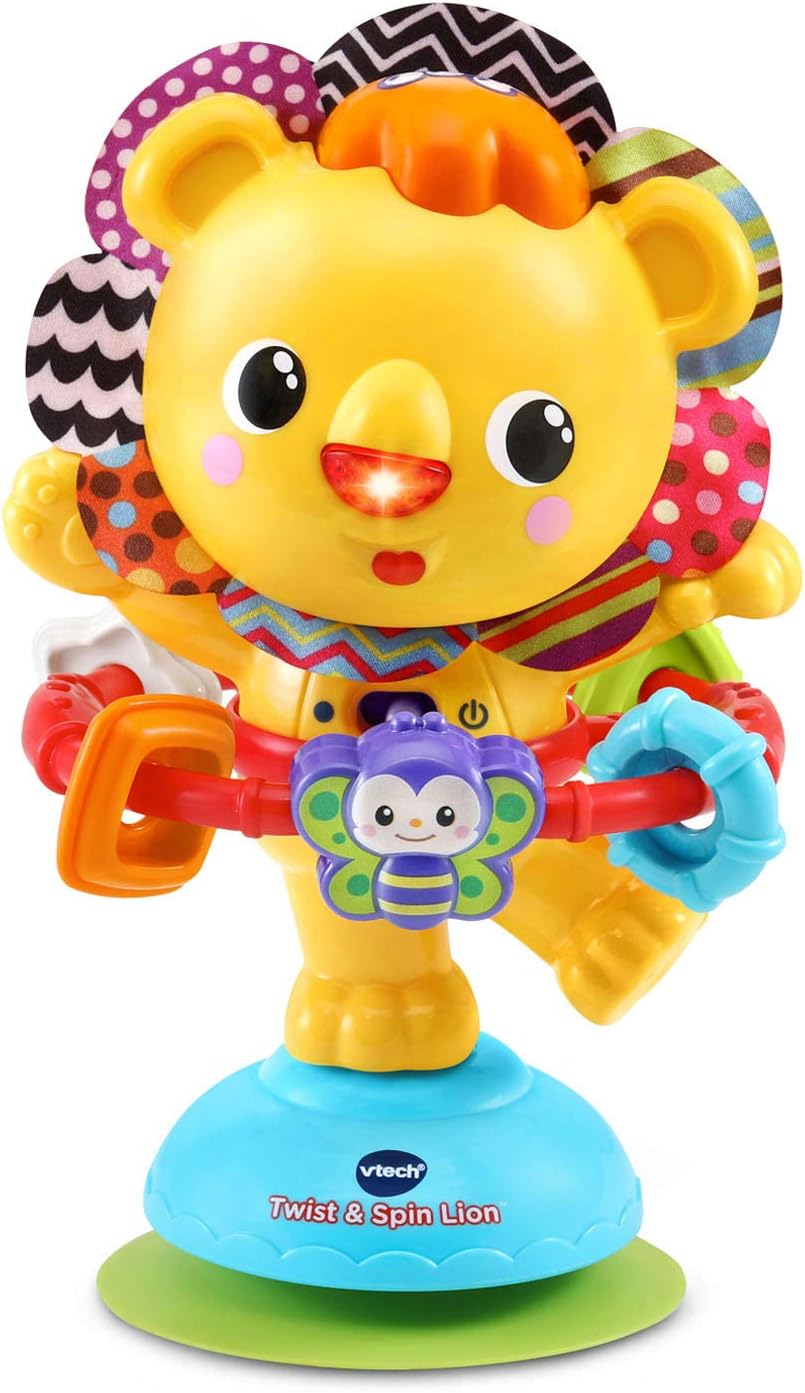 VTech Twist and Spin Lion, Yellow