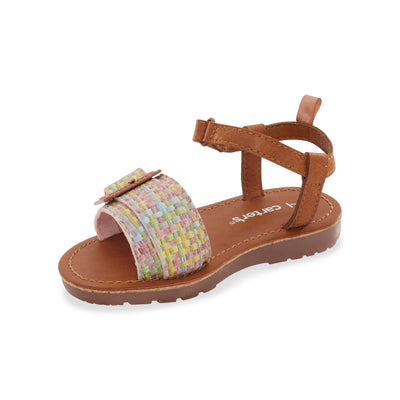 Carter's, Unisex, ISA, Sandal, BROWN, Size 7