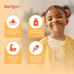 MARYRUTH'S USDA Organic Vitamin D3 Liquid Drops for Kids | 640 IU Vitamin D3 Per Serving | Kids Immune Support & Bone Health Supplement | Formulated for Ages 4-13 | 0.5oz | 30 Servings