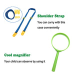 JTCJozz Bug Catcher Kit, Kids Bug Collection Kit, Outdoor Nature Explorer Kit with Tweezers, Magnifying Glass, Science Educational Kit, Bug Observation Container for Boys and Girls