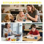 Tasttin Baby Food Containers - 5 oz Food and Snack Storage Jars with Sealing Lids, Safe and Durable, Freezer, Microwave and Dishwasher Safe