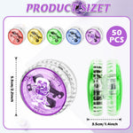 24 Pack Light Up Yo Yo for Kids - LED Responsive Ball - Great Party Favors for Birthdays, Carnivals, Goodie Bags - Stocking Stuffers for Christmas