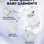 Tstars I Have the Best Mom Ever Newborn Outfit Gift for New Moms Mother's Day Baby Bodysuit Newborn Gray