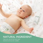 Momcozy Baby Diaper Rash Cream Spray, Single Hand Diaper Spray Daily Use for Skin Care, Natural Ingredients Coconut Diaper Cream, Fragrances Free Hypoallergenic for Sensitive Skin, 200 Sprays 2 oz