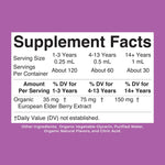 MARYRUTH'S Elderberry Liquid Drops for Adults & Kids | Immune Support | Antioxidant | Overall Wellness | Elder Berry Extract | USDA Organic | Sugar Free | Vegan | Non-GMO | Gluten Free | 1 Fl Oz