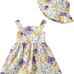 Newborn Infant Baby Girl Dress Toddler Girl Clothes Halter Backless Sleeveless Flower Sundress Summer Dresses for Girl